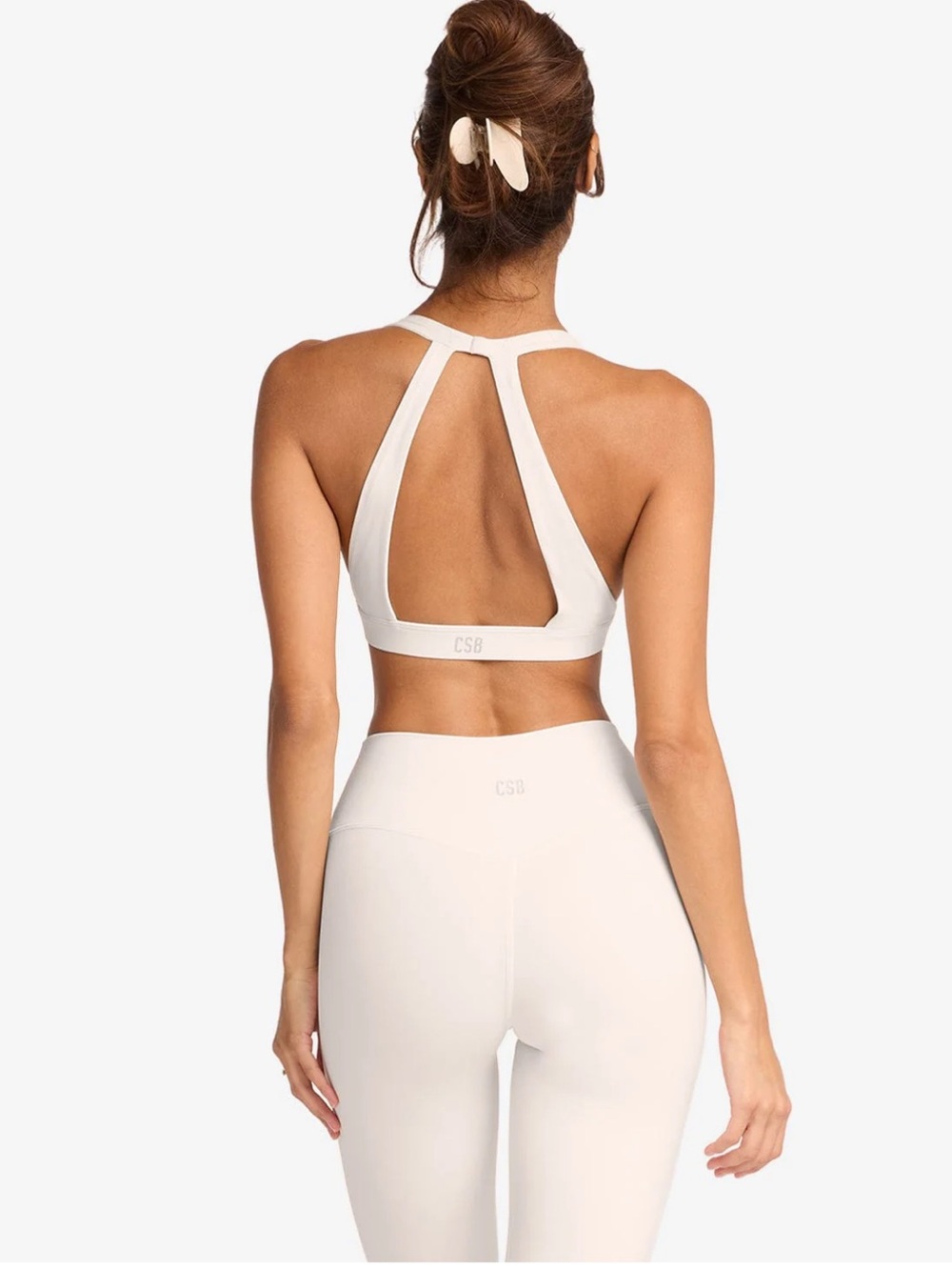 NWT CSB CROP SHOP BOUTIQUE Freedom Selena Crop - Vanilla - Size small